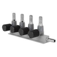 Luchtverdeler 9 mm - 4 uitgangen - thumbnail