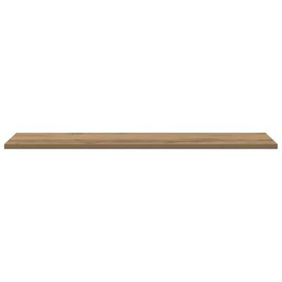 Boekenplank Bord 4 pcs Bruin 100 x 40 x 1.5cm Spaanplaat