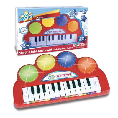 Bontempi Magic Light Keyboard 22 Toetsen + 4 Drumpads