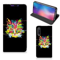 Xiaomi Mi 9 Magnet Case Cat Color - thumbnail