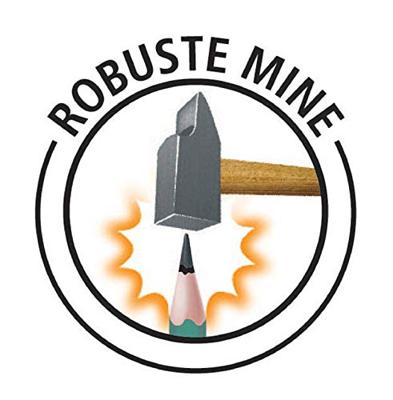 Bic potlood Evolution 650 HB, blister van 4 stuks