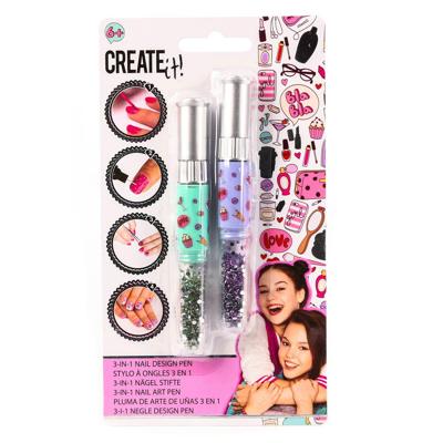 Create It! beauty nagellak 3in1 pennen, 2st.