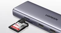 UGREEN Revodok USB-C dockingstation Geschikt voor merk (dockingstation): Universeel - thumbnail
