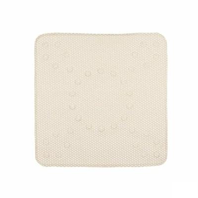 Antislipmat voor in de douche Beige PVC 53 x 52,5 x 1 cm (6 Stuks)