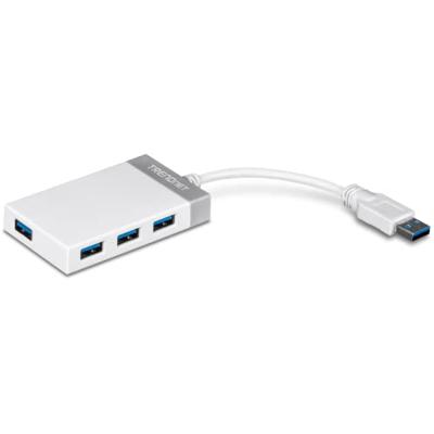 TrendNet TU3-H4E Netwerkadapter/Hub USB-A 3.0