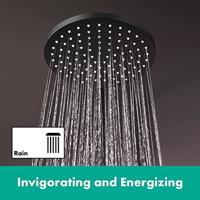 Hansgrohe Hoofddouche Vernis Blend 200 1 Jet Mat Zwart - thumbnail