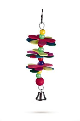 Houten vogelspeeltje Tringle 25 cm