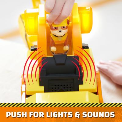 Paw Patrol Rubble and Crew Bulldozer + Licht en Geluid Paw Patrol Rubble and Crew Bulldozer + Licht en Geluid