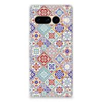 Google Pixel 7 Pro | TPU | Siliconen hoesje | Tiles Color - thumbnail