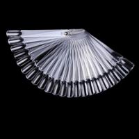 3 instellen waaiervormige nagel schimmel Swatch nagellak kleur kaart Nail Art Display Board(???-???) - thumbnail
