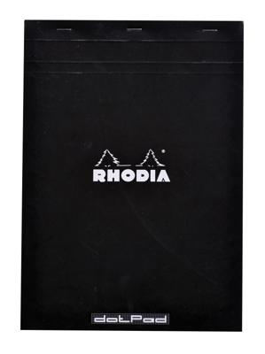 Schrijfblok rhodia a4 dots 80v 80gr zwart Schrijfblok rhodia a4 dots 80v 80gr zwart