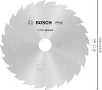 Bosch Accessories Bosch Power Tools 2608837713 Hardmetaal-cirkelzaagblad 210 x 30 mm Aantal tanden: 24 1 stuk(s) - thumbnail