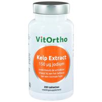 VitOrtho Kelp Extract (150mcg Jodium) Tabletten 200st - thumbnail