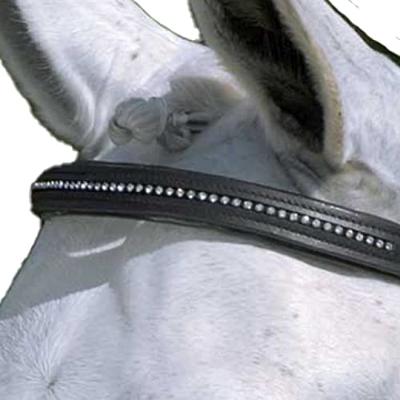 Star Diamond hoofdstel zwart maat:shetl