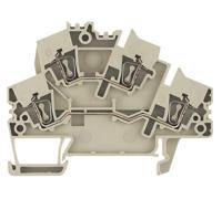 Weidmüller 1791470000 Klem 2-etages Spanveer Bruin, Donkerbeige 50 stuk(s) - thumbnail