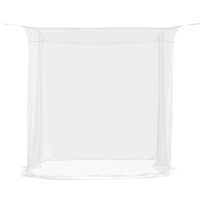 VidaXL Hangende klamboe 156 gaas 220x150x180 cm wit - thumbnail