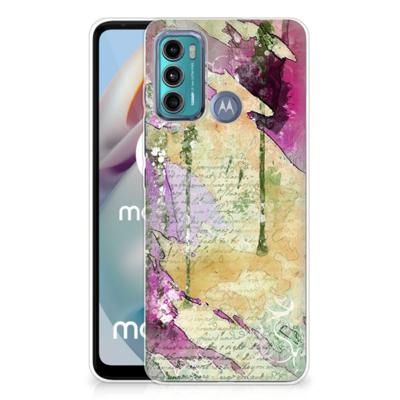 Smartphone hoesje Motorola Moto G60 Letter Painting Smartphone hoesje Motorola Moto G60 Letter Painting