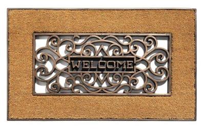 Mathara Welcome Natural 45x75 deurmat Hamat - Hamat