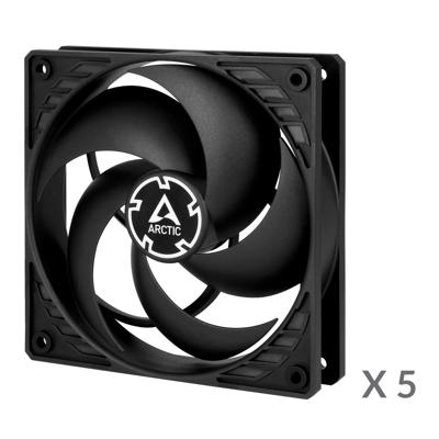 Arctic ACFAN00135A PC-ventilator Zwart (b x h x d) 120 x 25 x 120 mm
