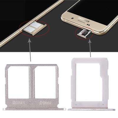 2 SIM-kaart lade + micro SD-kaart lade voor Galaxy A9100/A9 (2016) (goud)