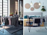 Leifheit droogrek pegasus 180 solid zwart - thumbnail