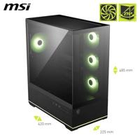 MSI MAG PANO 110R PZ Black - thumbnail