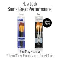 FolkArt • brown nylon brush set 3pcs - thumbnail