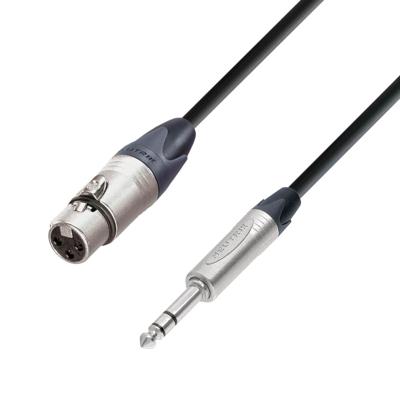 Adam Hall 5 Star BFV 0300 verloopkabel XLR female naar Jack TRS 3,0 m Adam Hall 5 Star BFV 0300 verloopkabel XLR female naar Jack TRS 3,0 m
