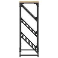 VidaXL Schoenenrek 60x30x85 cm bewerkt hout sonoma eikenkleurig - thumbnail