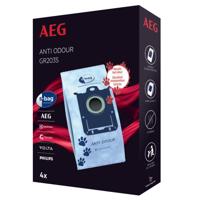 AEG GR203S S-bag long performance Anti-odour 4-bags Stofzak Wit - thumbnail