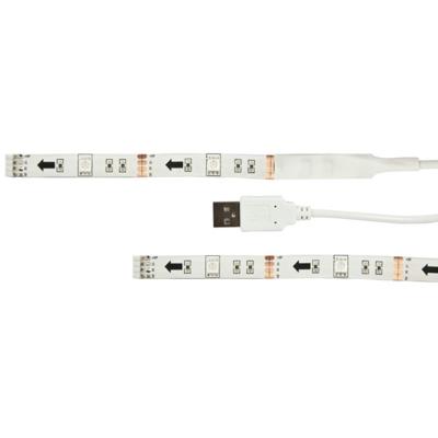 SYNERGY 21 125181 LED-strip complete set Energielabel: B (A++ - E) Met USB-aansluiting 5 V 200 cm RGB SYNERGY 21 125181 LED-strip complete set Energielabel: B (A++ - E) Met USB-aansluiting 5 V 200 cm RGB