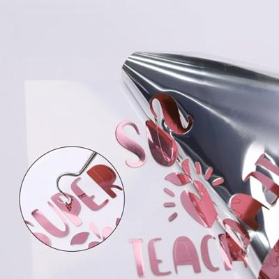 LOKLiK • permanent zelfklevend vinyl spiegelglans metallic rose gold 30,5x180cm