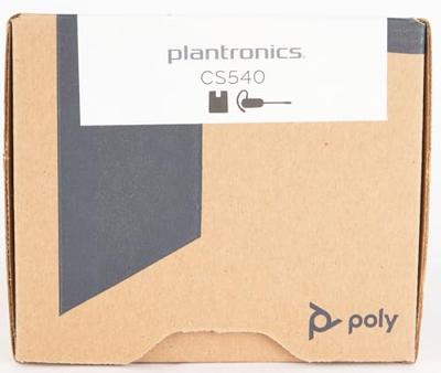 POLY CS540 + APS-11 Headset Draadloos oorhaak Kantoor/callcenter Zwart