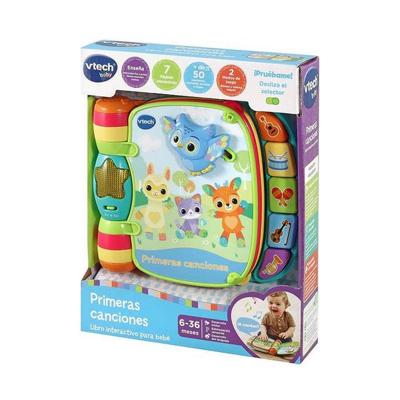 Babyspeeltje Vtech Libro musical primeras canciones. 19 x 22 x 4 cm