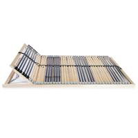 Lattenbodem met 42 latten 7 zones 140x200 cm - thumbnail