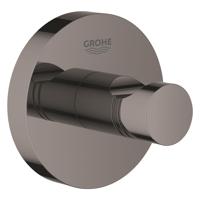 GROHE Essentials Handdoekhaak - rond - hard graphite 40364a01 - thumbnail