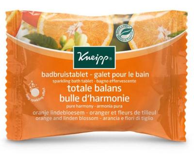 Kneipp Badbruistablet Oranje Lindebloesem Kneipp Badbruistablet Oranje Lindebloesem