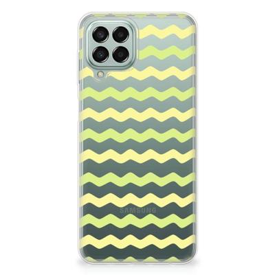 Samsung Galaxy M33 | TPU bumper | Waves Yellow