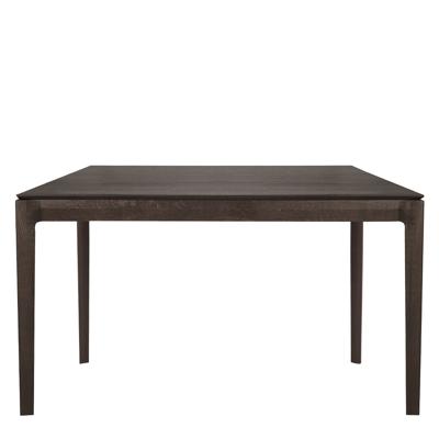 Ethnicraft Eettafel 'Bok' Gevernist Eikenhout, 140 x 80cm, kleur Bruin