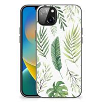 iPhone 14 Plus Bloemen Hoesje Leaves - thumbnail