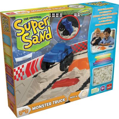 Goliath Super Sand Monstertruck speelzand 10-delig Goliath Super Sand Monstertruck speelzand 10-delig