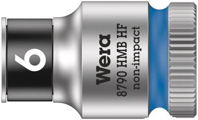 Wera 8790 HMB HF 05003740001 Dop (zeskant) Dopsleutelinzetstuk Houderfunctie 6 mm 6 mm 3/8 (10 mm)