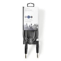 Nedis Stereo-Audiokabel | 6,35 mm Male | 6,35 mm Male | 3 m | 1 stuks - COTH23020GY30 COTH23020GY30 - thumbnail