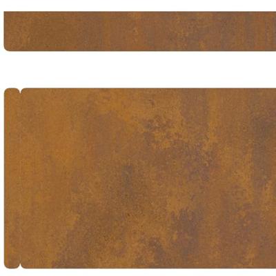 Tuin Grasperkafwerking 4 pcs Roestig 450 x 10 cm Cortenstaal Tuin Grasperkafwerking 4 pcs Roestig 450 x 10 cm Cortenstaal