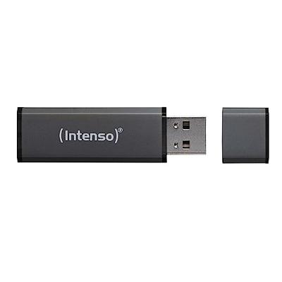 Intenso Alu Line USB-stick 128 GB Antraciet 3521495 USB-A 2.0