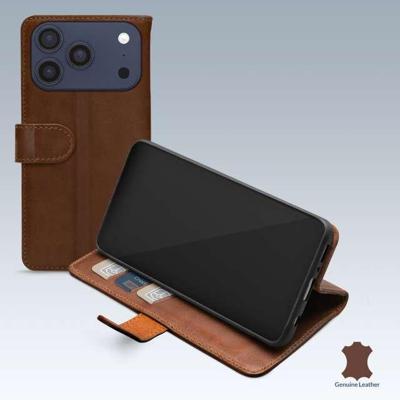 Mobilize Leather Wallet Apple iPhone 17 Pro Brown Mobilize Leather Wallet Apple iPhone 17 Pro Brown