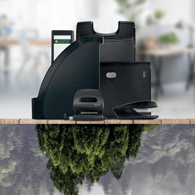 Perforator leitz nexxt recycle 30 vel rood