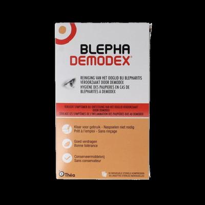 Blephademodex reinigingstissues 30 Stuks