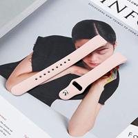 Fitbit Inspire 1 / HR / Ace 2 siliconen bandje - Maat: Large - Zand roze - thumbnail