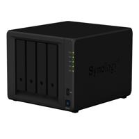Synology DiskStation DS418 data-opslag-server NAS Mini Tower Ethernet LAN Zwart RTD1296 - thumbnail